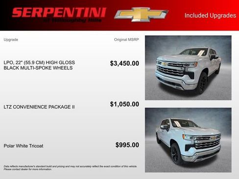 New 2026 Chevrolet Silverado 1500 LTZ w/ LTZ Convenience Package II AWD/4WD image 28