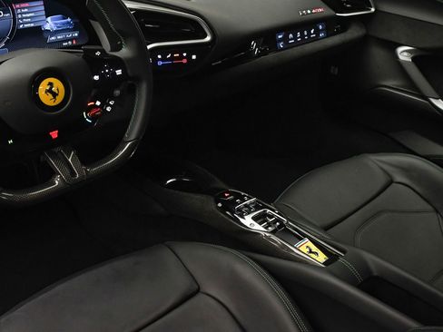 Certified 2025 Ferrari 296 GTB Verde British Racing image 44