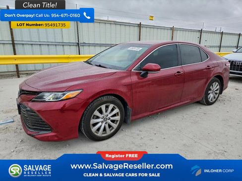 Used 2018 Toyota Camry LE w/ Convenience Package image 1