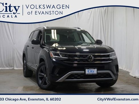 Certified 2021 Volkswagen Atlas SEL AWD/4WD image 1