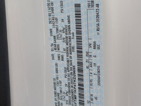 New 2026 Ford F150 XL image 29