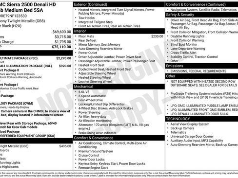 Used 2022 GMC Sierra 2500 Denali w/ Denali Ultimate Package image 35