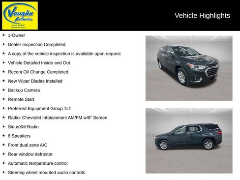 Used 2019 Chevrolet Traverse LT image 2