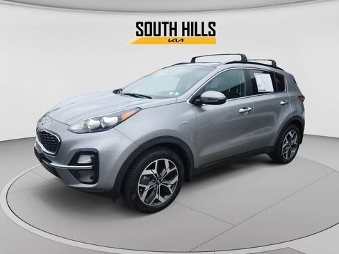 Certified 2021 Kia Sportage EX w/ EX Technology Package AWD/4WD image 1