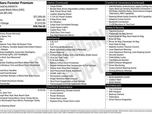 Used 2020 Subaru Forester Premium image 23