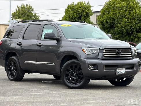 Used 2021 Toyota Sequoia Nightshade w/ Safety & Convenience Package AWD/4WD image 2
