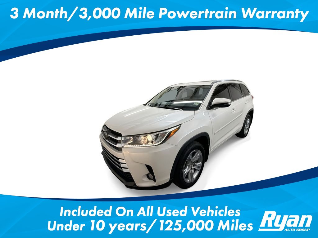 Used 2017 Toyota Highlander Limited FWD image 1