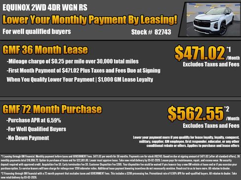 New 2026 Chevrolet Equinox RS w/ Convenience Package III image 2