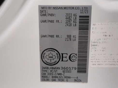 Used 2024 Nissan Altima 2.5 S AWD/4WD image 27