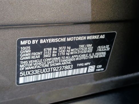 Used 2026 BMW X5 M60i AWD/4WD image 46