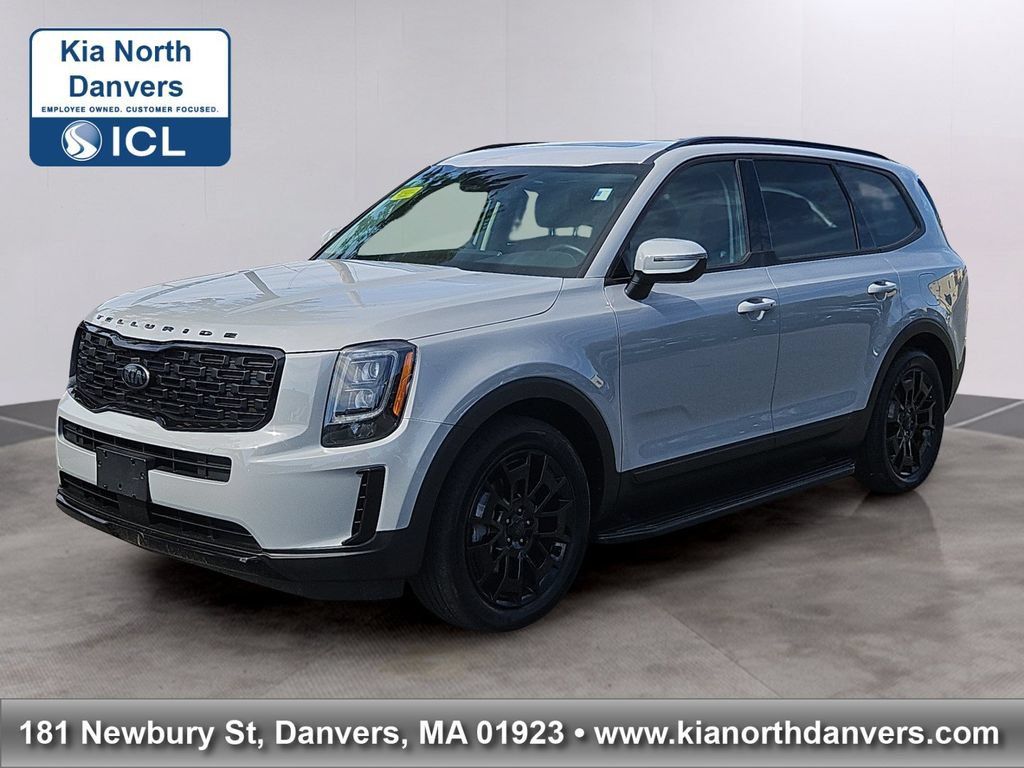 Certified 2021 Kia Telluride EX w/ EX Premium Package AWD/4WD image 1