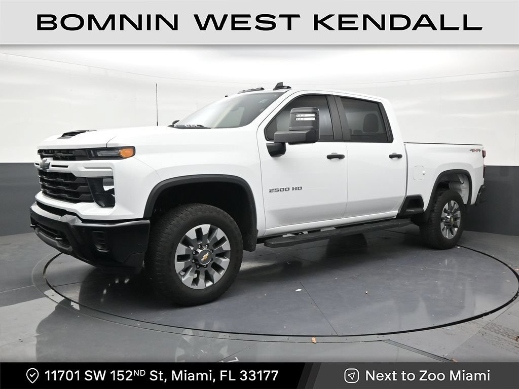 Used 2025 Chevrolet Silverado 2500 Custom w/ Custom Value Package AWD/4WD image 1