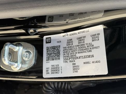 New 2026 Chevrolet Colorado Trail Boss AWD/4WD image 30