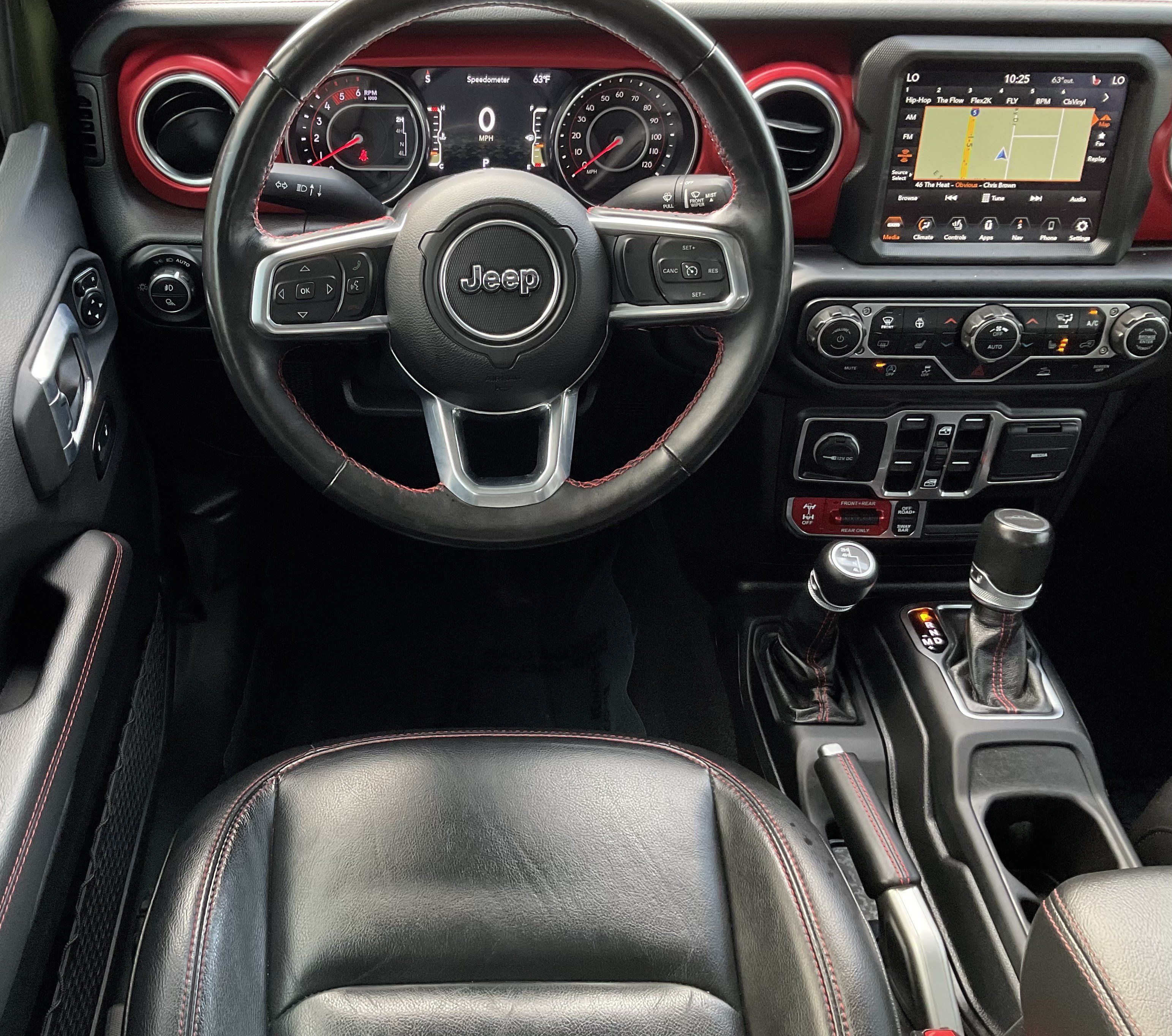 Used 2021 Jeep Gladiator Rubicon w/ Uconnect 4C Nav & Sound Group AWD/4WD image 25
