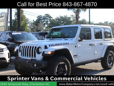 Used 2021 Jeep Wrangler Unlimited Rubicon AWD/4WD image 1