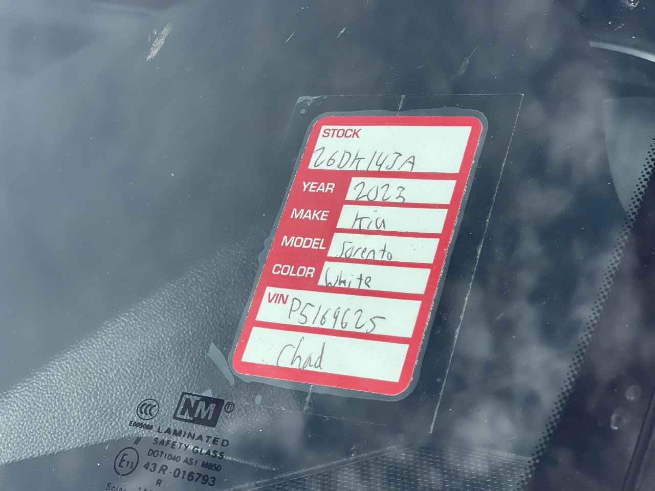 Certified 2023 Kia Sorento EX FWD image 14