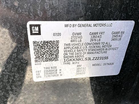 Used 2020 GMC Acadia SLE w/ LPO, Floor Liner Package image 31