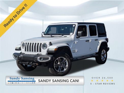 Used 2020 Jeep Wrangler Unlimited Sahara image 1