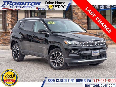 Used 2022 Jeep Compass Limited w/ Sun and Sound Group image 1