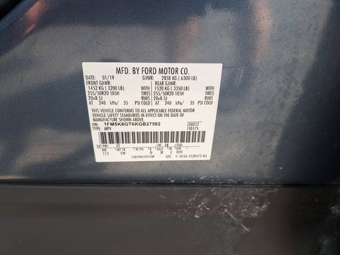 Used 2019 Ford Explorer Sport w/ Equipment Group 401A AWD/4WD image 36