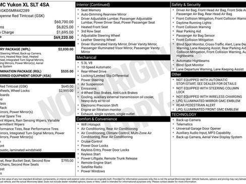 Used 2021 GMC Yukon XL SLT w/ SLT Luxury Package image 31