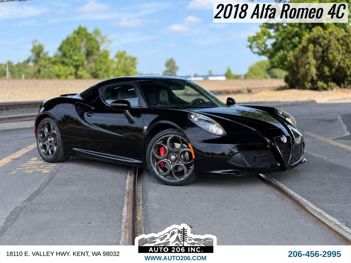 Used 2018 Alfa Romeo 4C Coupe w/ Convenience Group - Coupe RWD image 1