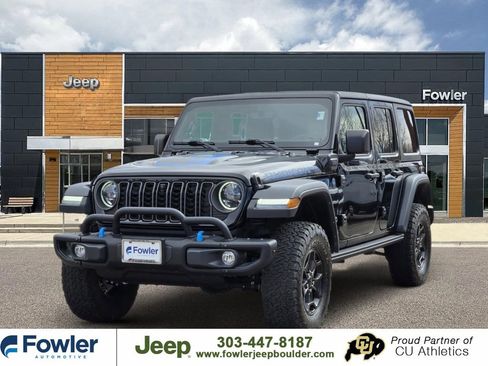 Used 2023 Jeep Wrangler Unlimited Rubicon 4xe image 1