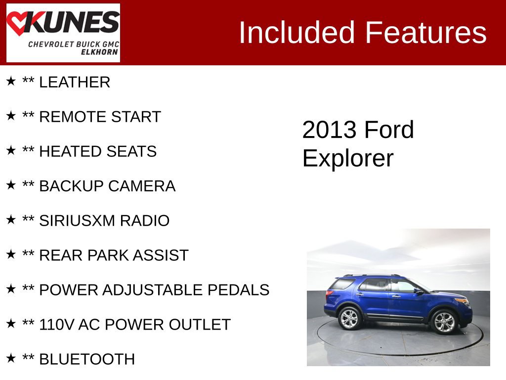 Used 2013 Ford Explorer Limited AWD/4WD image 2