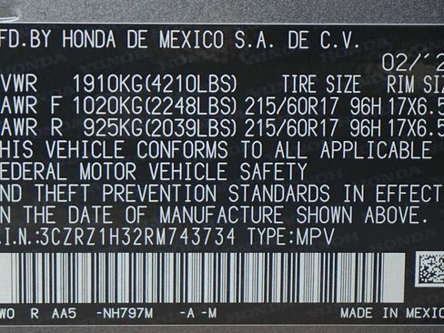Certified 2024 Honda HR-V LX image 30