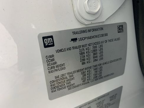 Used 2021 Chevrolet Silverado 1500 W/T w/ WT Safety Package image 12