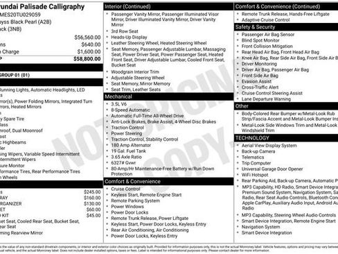 Certified 2026 Hyundai Palisade Calligraphy AWD/4WD image 4