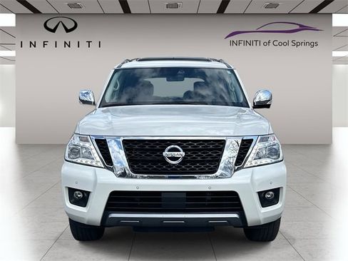 Used 2019 Nissan Armada Platinum w/ Captain's Chairs Package image 2