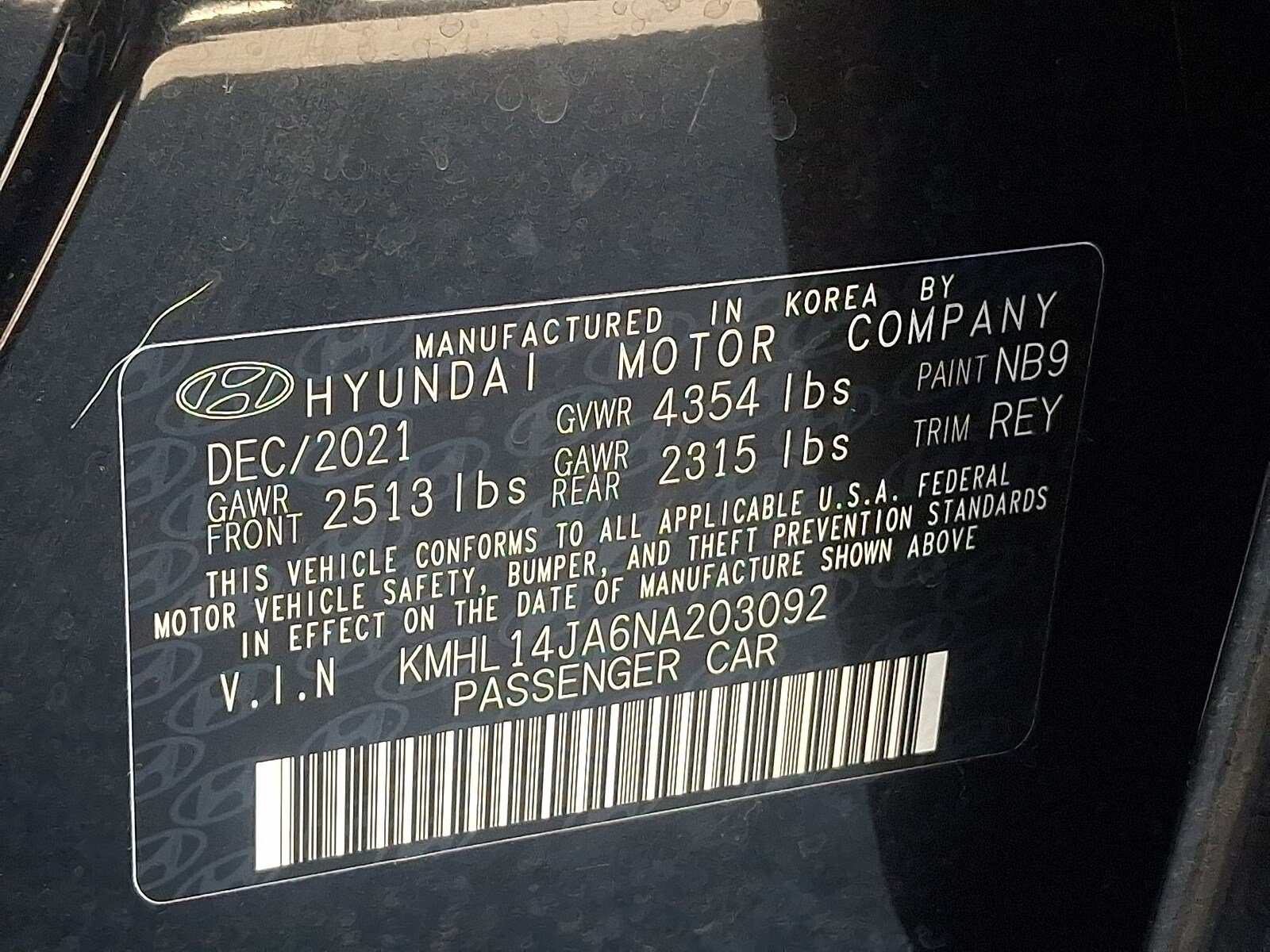 Certified 2022 Hyundai Sonata SEL w/ Convenience Package FWD image 28