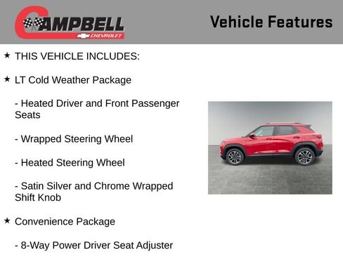 New 2026 Chevrolet TrailBlazer LT w/ Convenience Package FWD image 6