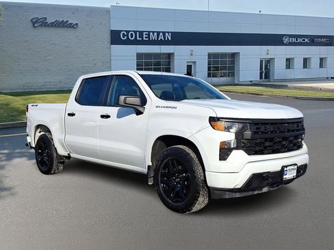 Certified 2024 Chevrolet Silverado 1500 Custom w/ Turbomax Blackout Package image 1