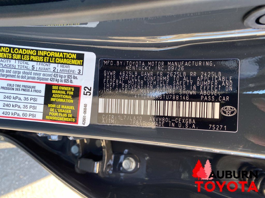 New 2026 Toyota Camry XLE w/ Premium Plus Package FWD image 24