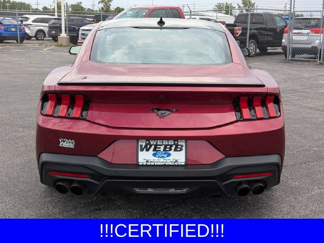 Certified 2025 Ford Mustang Premium w/ Mustang Nite Pony Package RWD image 7