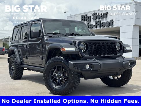 Used 2025 Jeep Wrangler Unlimited Sport AWD/4WD image 1