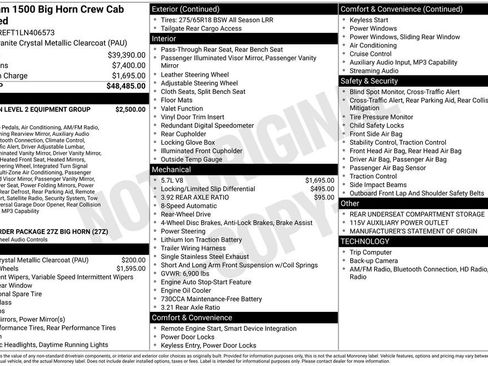 Used 2020 RAM 1500 Big Horn image 52