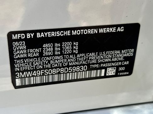 Used 2023 BMW M340i w/ Driving Assistance Package RWD image 26