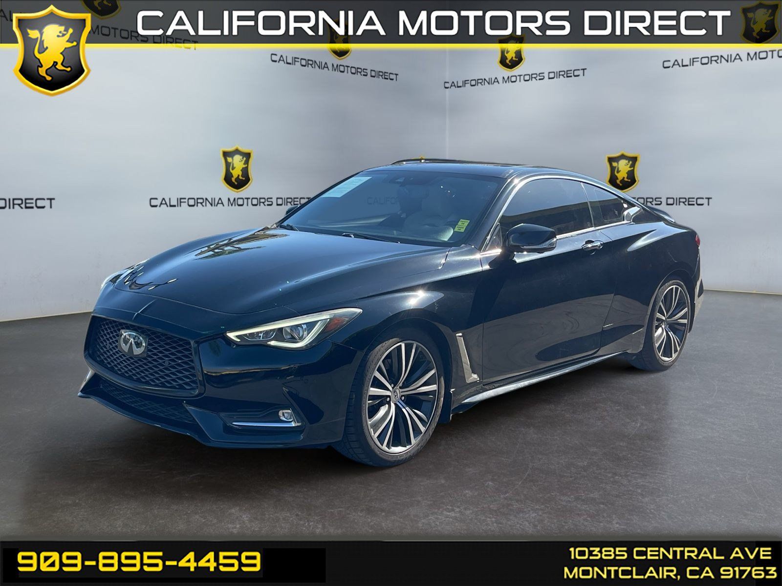 Used 2017 INFINITI Q60 3.0t w/ Premium Plus Package 3.0T RWD image 1