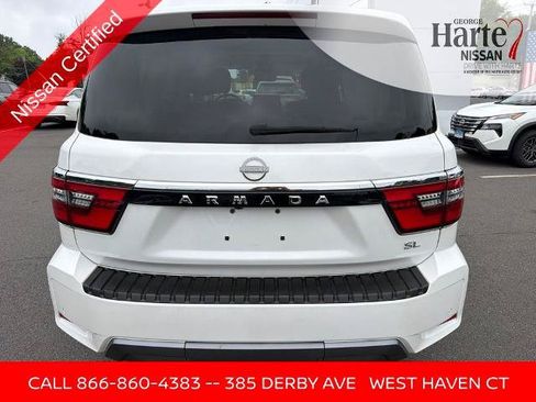 Certified 2024 Nissan Armada SL w/ Captain's Chairs Package AWD/4WD image 7