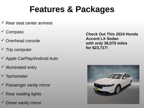 Used 2024 Honda Accord LX image 24