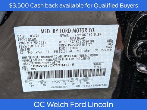 New 2026 Ford Explorer Tremor AWD/4WD image 18