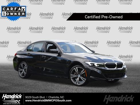 Certified 2023 BMW 330i xDrive Sedan w/ Premium Package AWD/4WD image 1