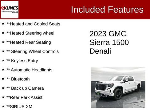 Used 2023 GMC Sierra 1500 Denali image 3