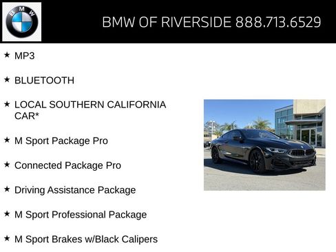 Certified 2025 BMW 840i Coupe w/ M Sport Professional Package image 15