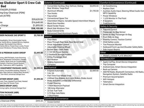 Used 2023 Jeep Gladiator Sport image 10