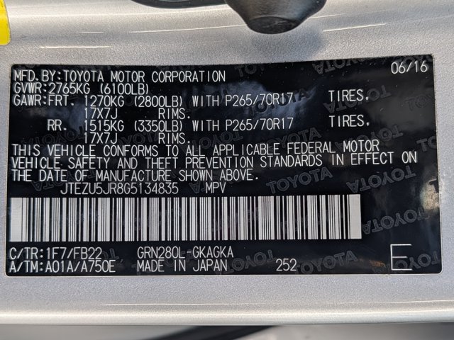 Used 2016 Toyota 4Runner SR5 RWD image 29
