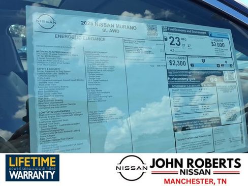 New 2025 Nissan Murano SL image 17